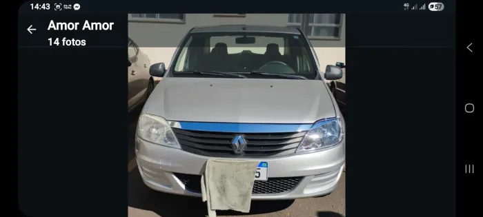 Renault Logan Authentique Hi-flex 1.0 16V 4P 2013