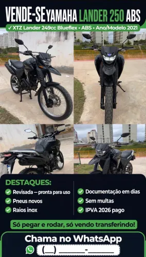 XTZ LANDER 249cc blueflex/abs