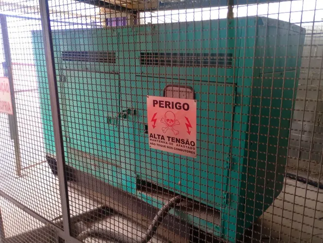 Gerador Stemac 115kva cabinadoptor a diesel