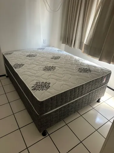 Cama box casal molas ensacadas disponíveis