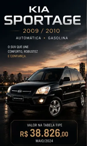 Kia Motors Sportage EX 2.0 16v/ 2.0 16V Flex Aut. 2010