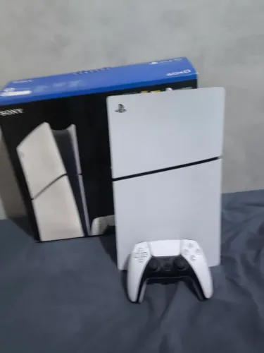 Ps5 slim sem disco rígido ,usado por 3 meses, cabos originais+controle+caixa