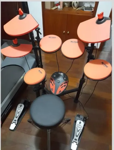 Bateria Eletrônica Orange X-pro C.ibanez Cor Laranja