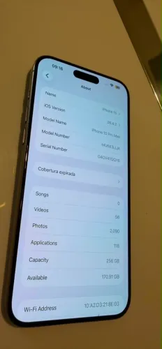 Iphone 15 Pro Max de 256gb
