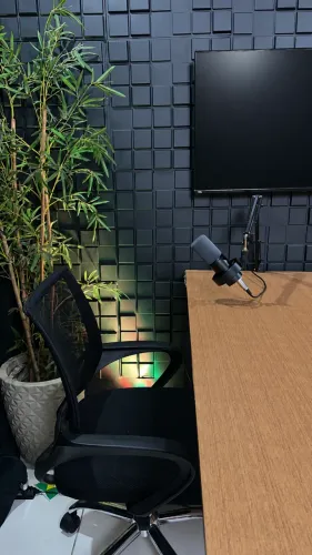 Estúdio de podcast
