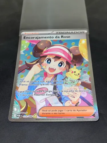 Encorajamento da Rose (123/088) Full Art - Português