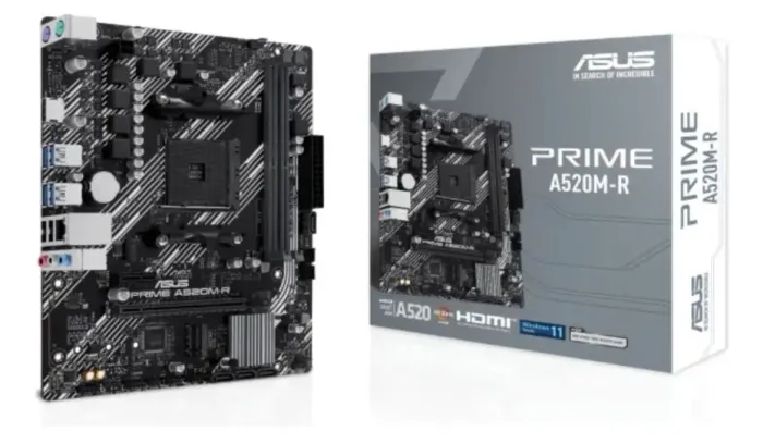 Placa Mãe NOVA Asus Prime A520 AM4 DDR4 M.2