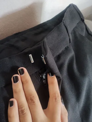 Calça social preta feminina