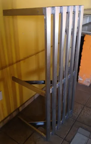 PRATELEIRA DE AÇO INOX