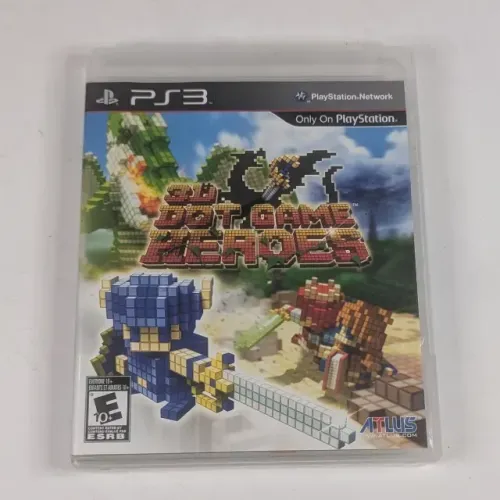3D Dot Herpes Ps3 americano com manual