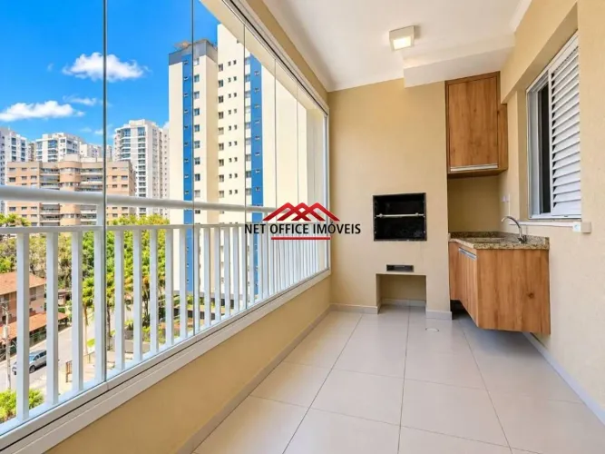 Apartamento com 3 dormitórios para alugar, 93 m² por R$ 5.410,00/mês - Vila Ema - São José