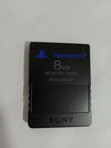 Memory Card Ps2 Original Preto