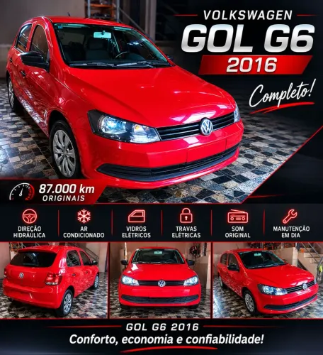 Volkswagen Gol Geração VI Special 1.0 8V Total Flex Mec. 4P 2016