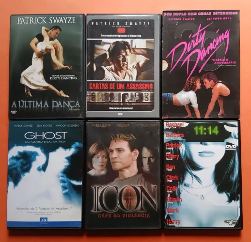 Dvd Patrick Swayze - 6 Filmes