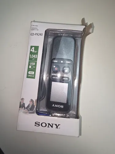 IC recorder (gravador profissional) SONY ICD-PX240