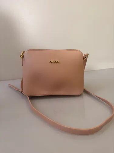 Bolsa Feminina Colcci Retangular PVC Nude Colcci