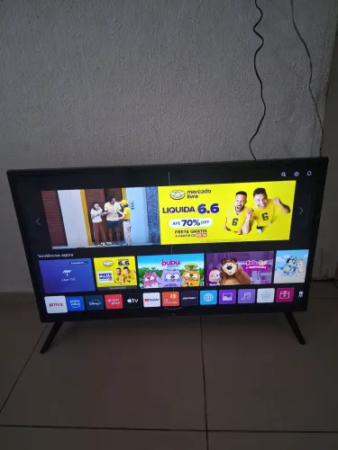 Tv lg 43 esmat completa apenas uma listra nao intefere em nada