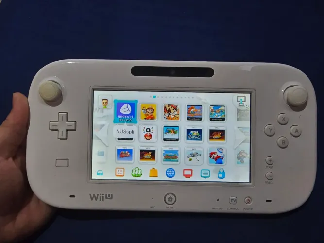NINTENDO WIIU DESBLOQUEADO HD 500GB DEZENAS DE JOGOS