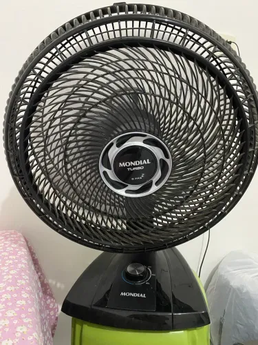 Ventilador com pouco tempo de uso