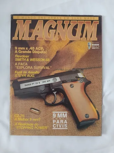 Revista MAGNUM - O Mundo das Armas Em Suas Mãos - Ano 2 N.10