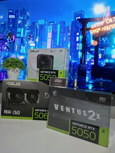 Placa de Vídeo RTX Lacradas com NF
