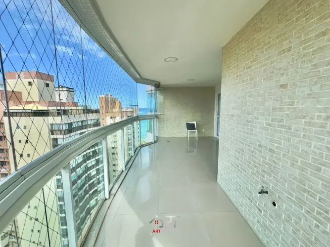 Apartamento 3 Suítes Vista Mar em Itapuã - Lazer Completo e 3 Vagas