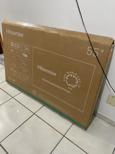 Televisão Hisense Qled 55 polegadas