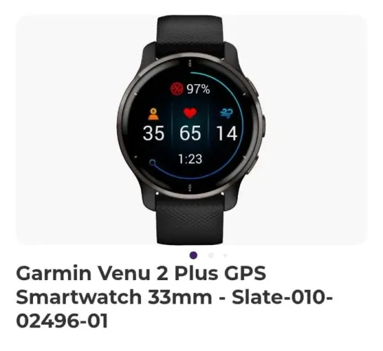 Garmin Venu 2 Plus Smartwatch