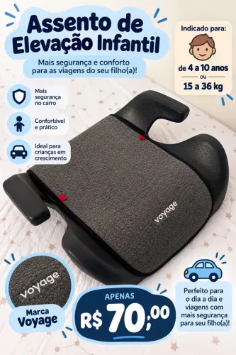 Vendo assento de elevação infantil
