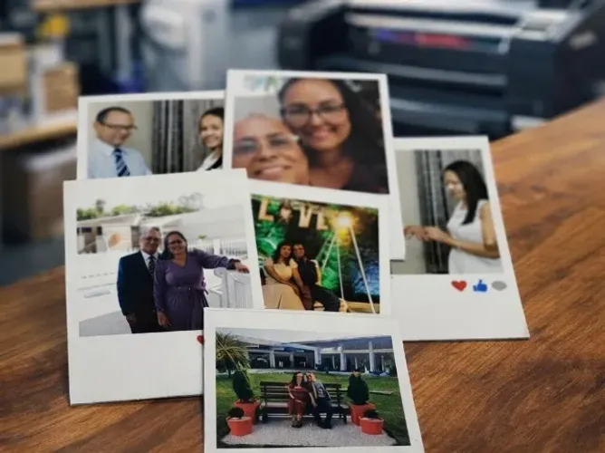 Fotos em ímã ,polaroides 