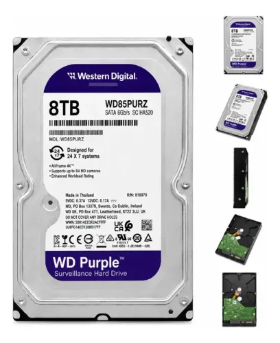 HD Wstern Digital Purple - 8TB