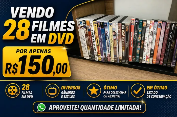 Vendo lote de dvds 
