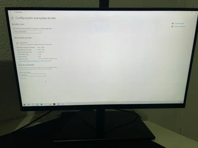 Monitor AOC 22 polegadas 120hz 1ms