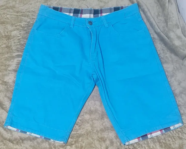 Bermuda jeans masculina