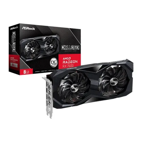 Placa de Video XFX Radeon RX 7600 Speedster SWFT210, 8GB, GDDR6, 128-bit