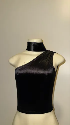 Cropped preto