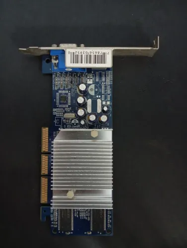 Placa de vídeo AGP GF MX4000 128mb ddr<br>