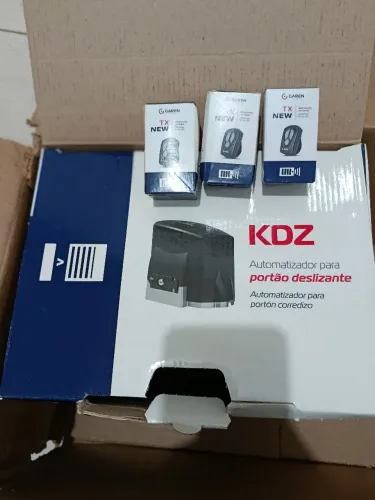 Automatizador de portão deslizante novo na caixa completo.