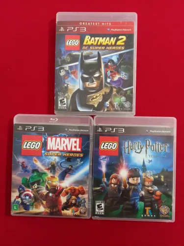 Lego Marvel Super Hero, Harry Potter, Batman 2 - 130,00 todos juntos ( lote )