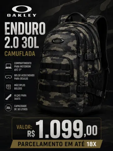 Mochila Oakley Enduro Camuflada