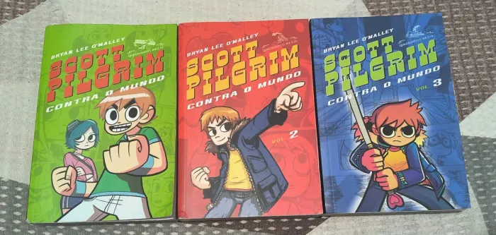 Hq Scott Pilgrim Completo (3 volumes)
