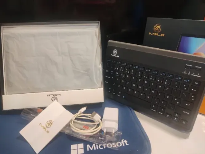 tablet milli 10 - 256 gigas - 10 polegadas