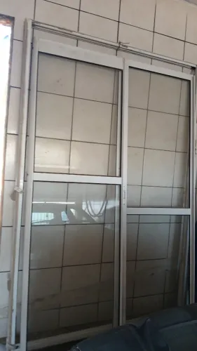 Porta para área gourmet