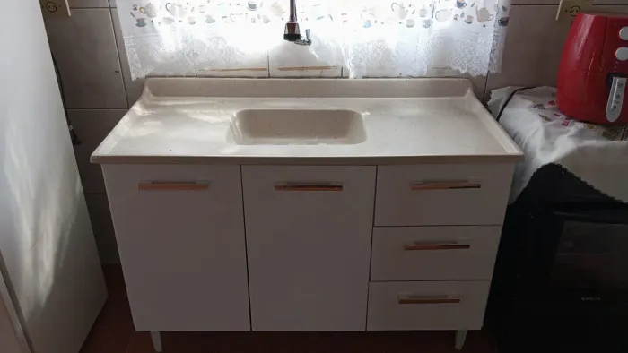 Pia e balcão