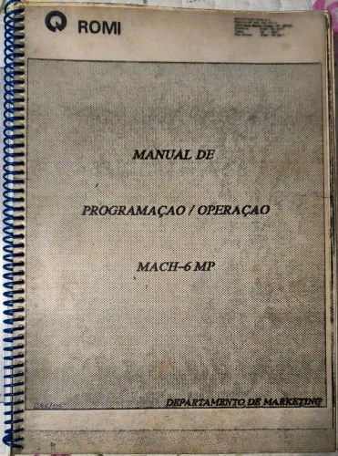 Manual Programação CNC Mach 6