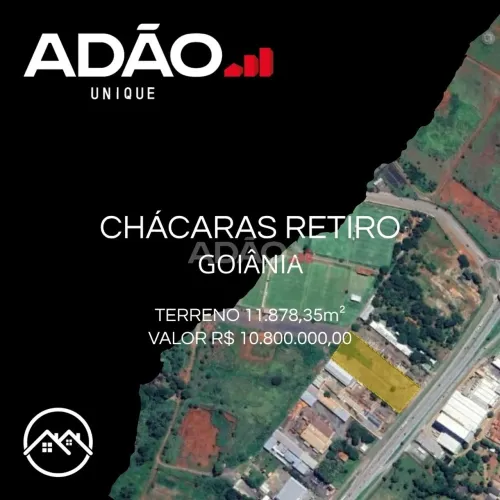 Chácara Retiro Lote à Venda, 11878.35 por R$ 9800000.00 no setor Conjunto Palmares AU38138