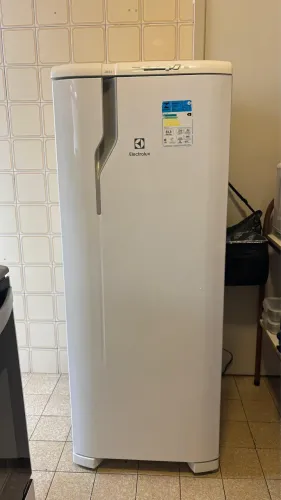 Geladeira Cycle Defrost Electrolux 240 Litros Degelo Prático Branco RE31 - 110V