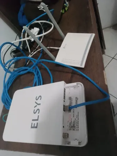 Amplimax Elsys + roteador + antena