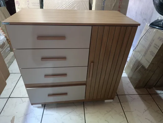 Cômoda Nova com porta Multiuso, entrega grátis 