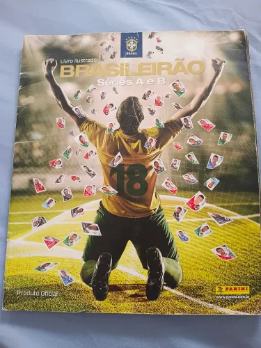 Álbum Campeonato Brasileiro 2018 Panini Completo (Usado)